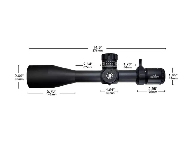 Приціл Discovery Optics LHD 8-32X50SFIR SFP-L (30 мм, з підсвічуванням) Фото 2